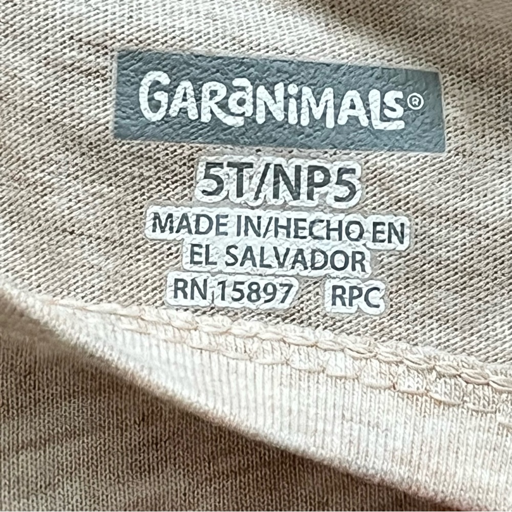 NWT Garanimals Girls’ Owl T-Shirt - Size 5T - Picture 2 of 2